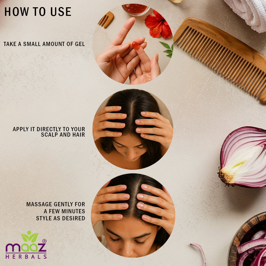 Onion & Hibiscus Hair Gel 100 gm