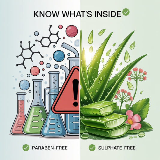 Parabens & Sulphates: The Hidden Toxins in Your Beauty Products (And Why Maaz Herbals Avoids Them)