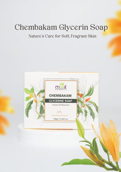 Chembakam Glycerine Bathing Bar 100 gm