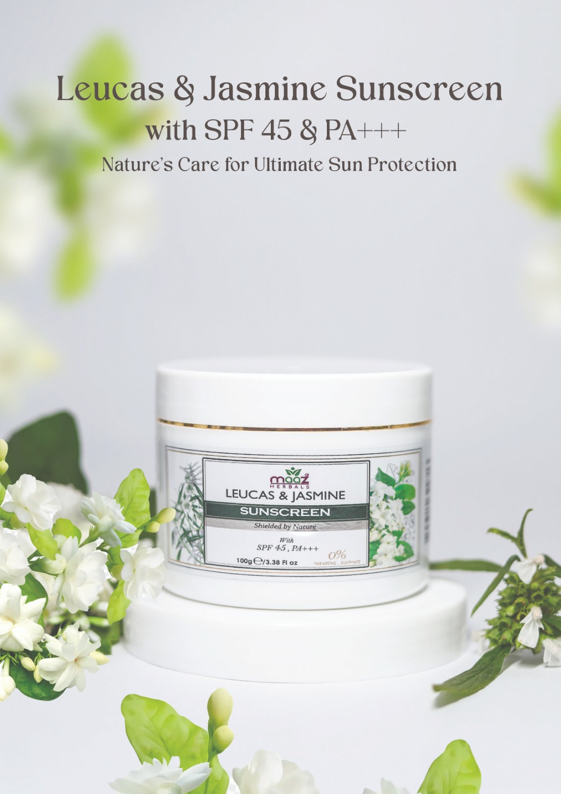 Leucas & Jasmine Sunscreen 100 gm