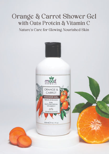 Orange & Carrot Shower Gel 300 ML