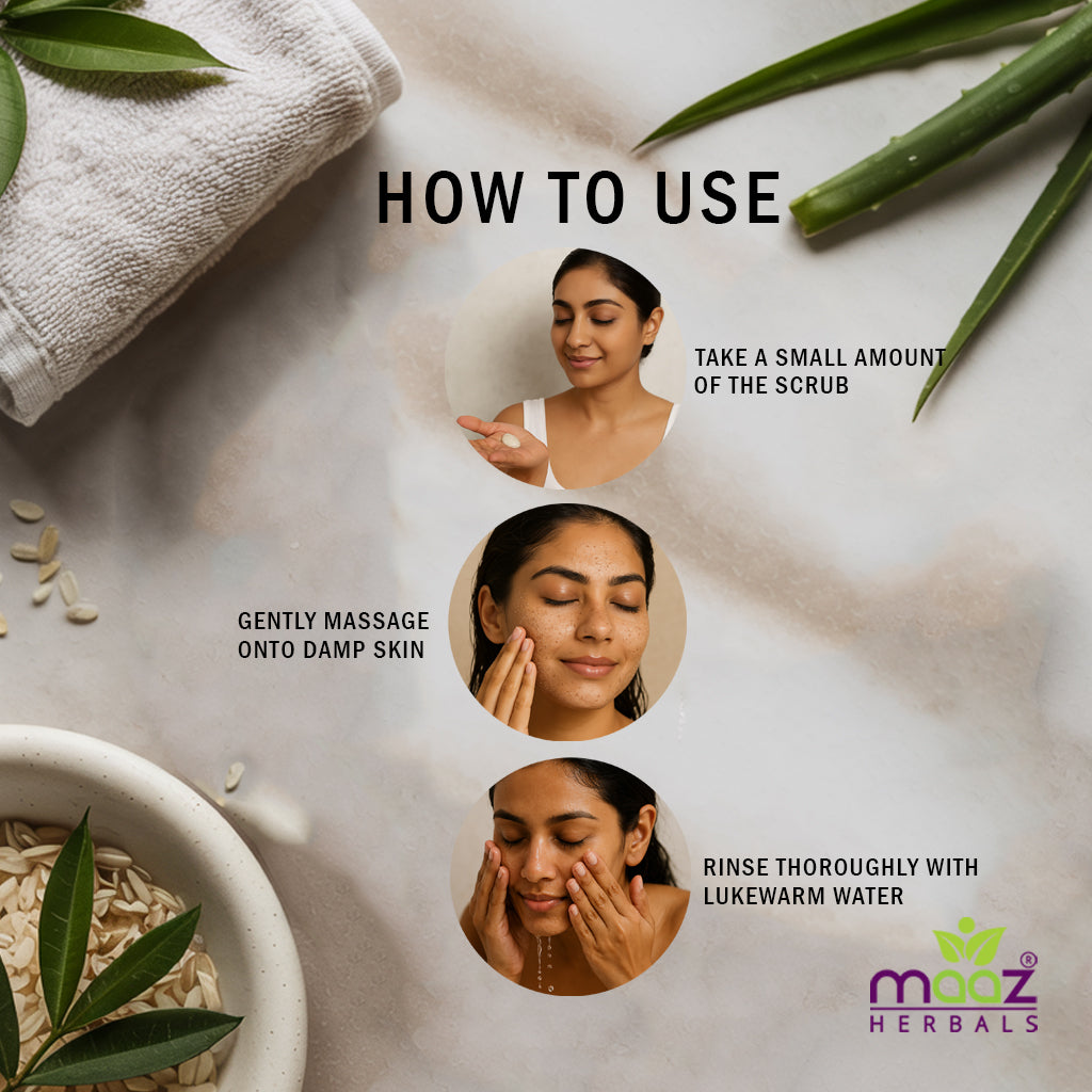 Aloe Vera Exfoliating Face Scrub 100 gm